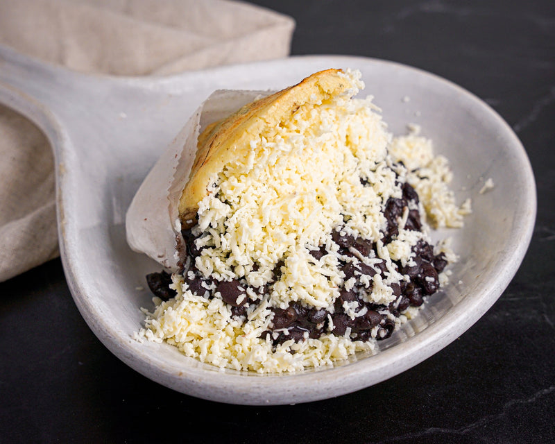 Arepa dominó