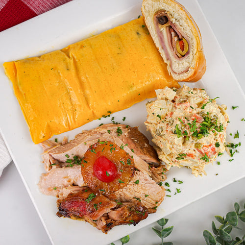 Plato navideño